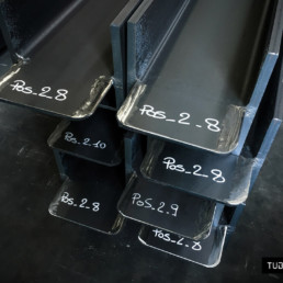 Laser cutting of HEA and HEB beams for oil & gas